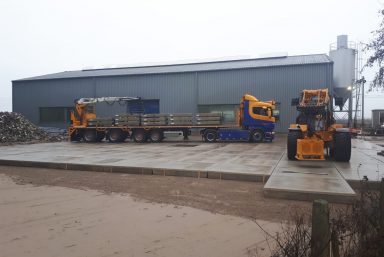 Stelconplaten transport en leveren