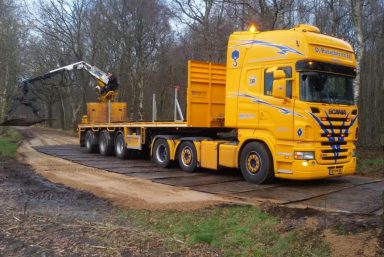 Rijplaten verhuur Russcher Staphorst