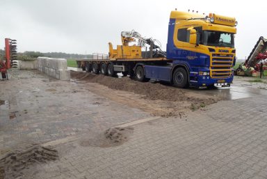 Stapelblokken restbeton leveren plaatsen