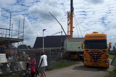 Prefab kelder plaatsen