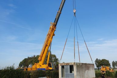 Plaatsen prefab woning steenwijkerwold